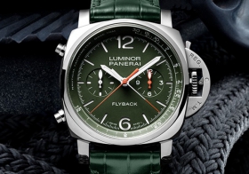 軍綠本色 分秒盡現 品鑒沛納海廬米諾系列飛返計時軍綠色腕表