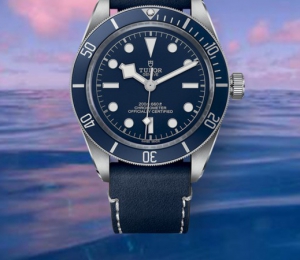 与你一起深入海洋探索自然，品鉴帝舵碧湾系列1958型“海军蓝”腕表