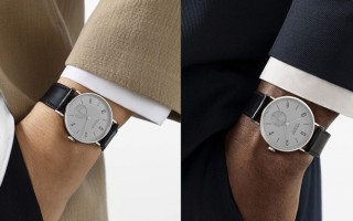 NOMOS推出两款全新Tangente neomatik铂金灰腕表