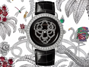 玩味時光 品鑒卡地亞Panthère獵豹裝飾珠寶腕表