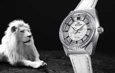 冠蓝狮Grand Seiko全新发布具备罕见工艺的珠宝腕表：白狮