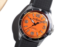 柏莱士推出全新BR V2-92 Orange橙色腕表