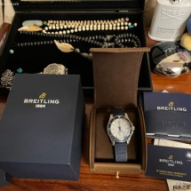 百年灵超级海洋白盘  给自己买的第一块腕表