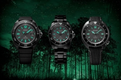 精工推出Prospex“Black Series”武士王SRPH97K1和陆龟SRPH99K1腕表