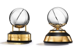 蒂芙尼焕新打造NBA季后赛总冠军和单项奖杯