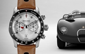 Bremont宝名表推出全新Jaguar C-Type捷豹合作款腕表，为极速系列腕表注入焕新风格