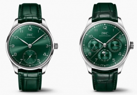 IWC万国表推出全新绿色葡萄牙系列自动腕表40和万年历腕表42