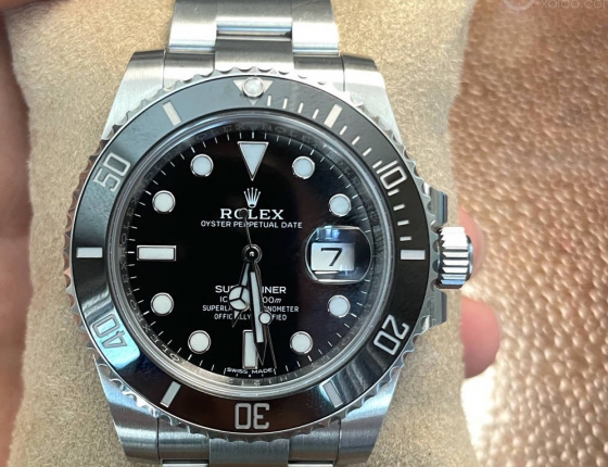 我夏日的必备潜水表  劳力士潜航者型黑盘