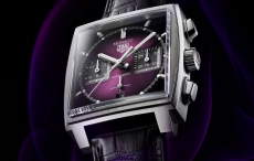 TAG HEUER泰格豪雅荣耀呈献 摩纳哥系列（MONACO） 紫色表盘 限量版腕表