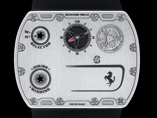 里查德米尔与法拉利合作推出全球最薄机械腕表