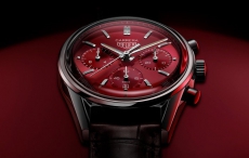 TAG Heuer泰格豪雅推出卡莱拉红色表盘限量版腕表