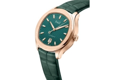 Piaget伯爵推出全新绿色Polo Date玫瑰金腕表