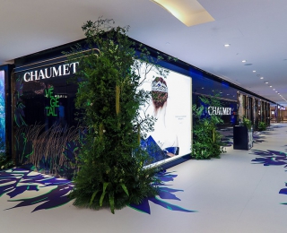 礼赞植物、颂咏自然 CHAUMET“植艺万千”艺术大展北京国贸高级精品店主题延伸展