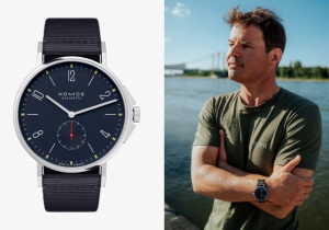 NOMOS Ahoi Atlantic 腕表勇创纪录，陪伴极限泳者征战莱茵河