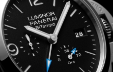 沛纳海 Luminor BiTempo 庐米诺系列两地时腕表 演绎意式风格精髓