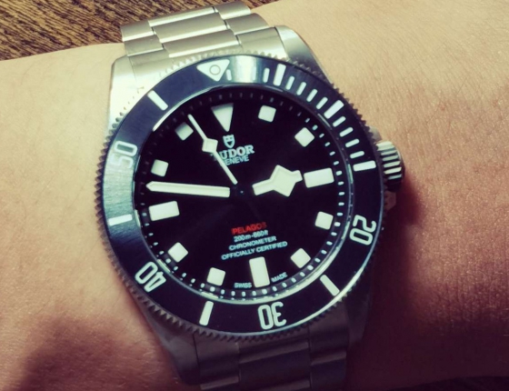 我的最佳同期表选择  提了帝舵领潜PELAGOS