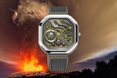 來自火山的炫彩：品鑒艾戈勒--燃系列炫閃黃腕表