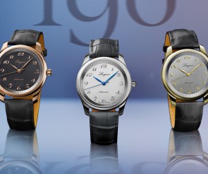 浪琴表推出全新名匠系列190周年纪念款腕表