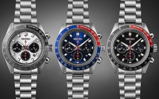 精工推出三款全新Prospex Speedtimer太阳电能计时码表