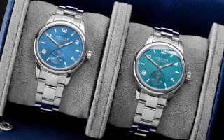 Nomos推出Club Sport neomatik 37毫米汽油绿和极地蓝腕表