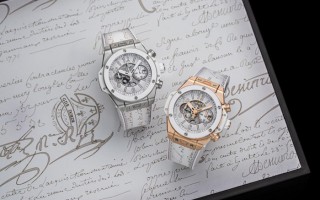 Hublot宇舶表推出Big Bang Unico Berluti灰白腕表