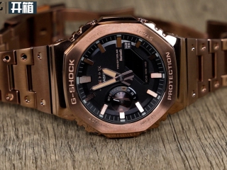 【开箱】新增铜色版本，卡西欧G-SHOCK的金属农家橡树值得入手吗？