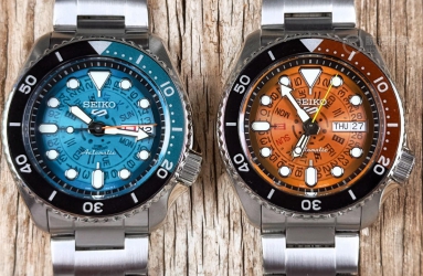 一口气入手两块新款  精工SEIKO5论坛首发