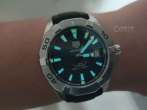 泰格豪雅手表的陪伴  競潛藍盤我的選擇
