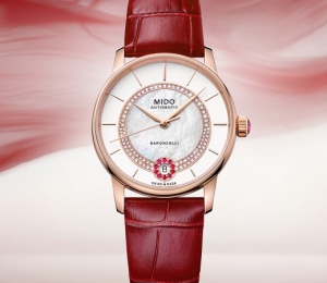 新年新色，活力綻放 瑞士美度表紅色系腕表推薦
