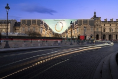 蒂芙尼攜手法國當代攝影師保羅·魯斯托 于法國盧浮宮呈獻Tiffany Lock系列巨型創意作品