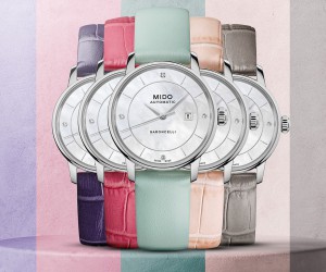 瑞士美度表貝倫賽麗系列印記款繽紛馬卡龍女士腕表甜蜜上市 雅致時計，腕間閃耀