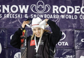 IWC萬國表品牌大使谷愛凌獲得  自由式滑雪世界杯卡爾加里站女子U型場地冠軍
