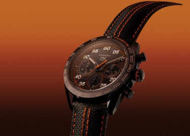 TAG HEUER泰格豪雅推出 泰格豪雅卡萊拉系列（CARRERA） 保時捷ORANGE RACING計時碼表