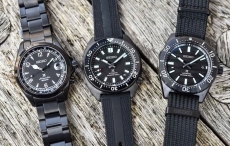 精工推出三款全新Prospex Black Series腕表