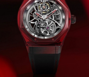 流光溢彩的中國紅，品鑒GP芝柏表桂冠系列絕對款丹魄榮光腕表