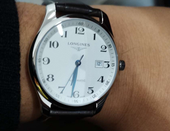 购入人生第一块机械表  浪琴名匠42MM