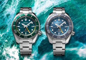 精工推出两款全新Prospex Sea Solar GMT腕表