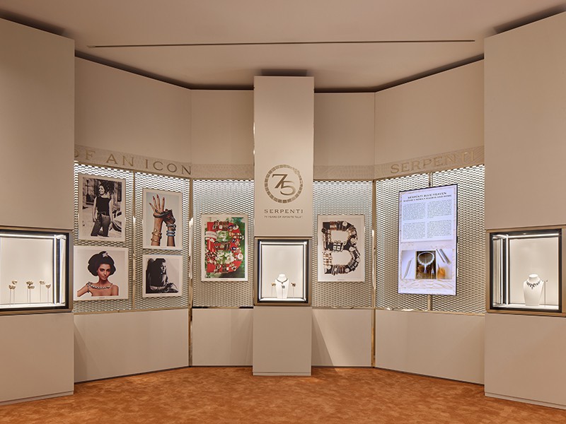 宝格丽隆重呈献珍藏艺术展 开启Serpenti系列问世75周年庆典序章