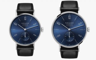 Nomos推出Tangente Neomatik蓝金腕表