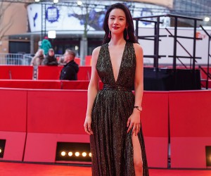 演員李夢佩戴Chopard蕭邦珠寶腕表臻品 出席第73屆柏林國際電影節《雪云》（Absence）首映禮