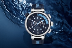 路易威登推出全新Tambour Street Diver Chronograph腕表
