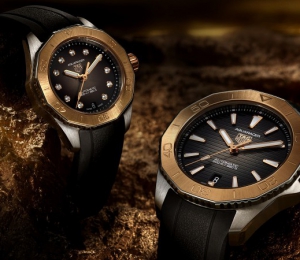 金缘生辉，耀世登场 TAG HEUER泰格豪雅 竞潜系列PROFESSIONAL 200腕表