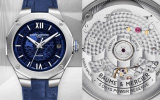 纪念利维拉系列腕表50周年  BAUME & MERCIER 名士表推出39毫米全新尺寸腕表