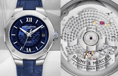 纪念利维拉系列腕表50周年  BAUME & MERCIER 名士表推出39毫米全新尺寸腕表