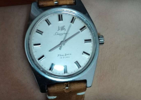 这是属于历史的记忆  我的老上海7120手表