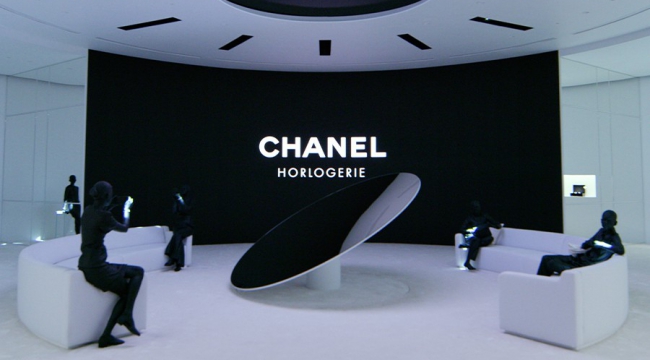 Chanel品牌展台直击，实地感受“星际穿越”吧