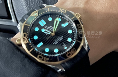 幸福的海马300黑金胶  加入欧米茄海马大家庭
