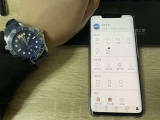 一下子就被它吸引了  拿下欧米茄海马蓝盘