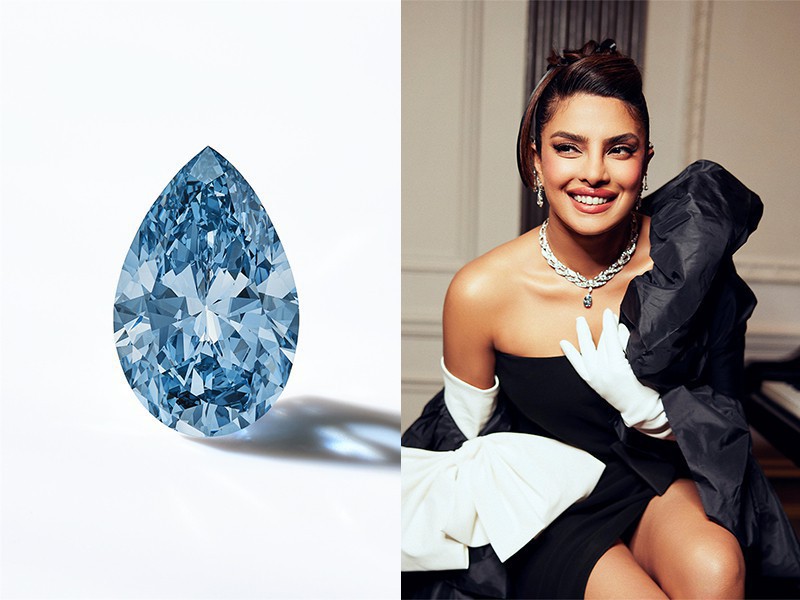 镶嵌于宝格丽珠宝的硕大蓝钻—Laguna Blu钻石 以逾2500万美元价格成功拍卖