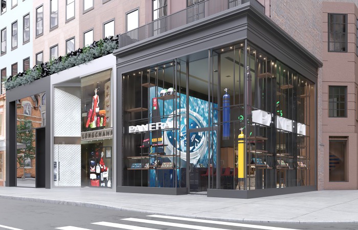 沛纳海全球最大Casa Panerai专卖店于纽约市中心盛大揭幕，重磅发布全新Radiomir Tourbillon镭得米尔系列陀飞轮青铜腕表